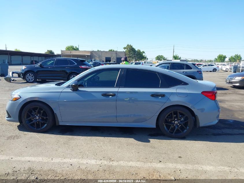 2022 Honda Civic Sport VIN: 2HGFE2F51NH582303 Lot: 42539598