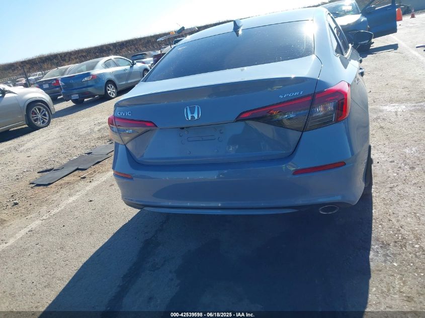 2022 Honda Civic Sport VIN: 2HGFE2F51NH582303 Lot: 42539598