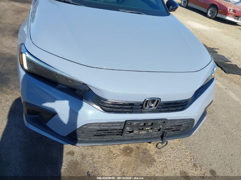 2022 Honda Civic Sport VIN: 2HGFE2F51NH582303 Lot: 42539598