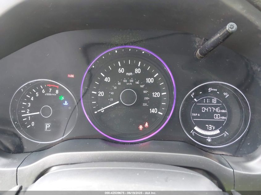 2020 Honda Hr-V 2Wd Sport VIN: 3CZRU5H19LM716266 Lot: 42539675