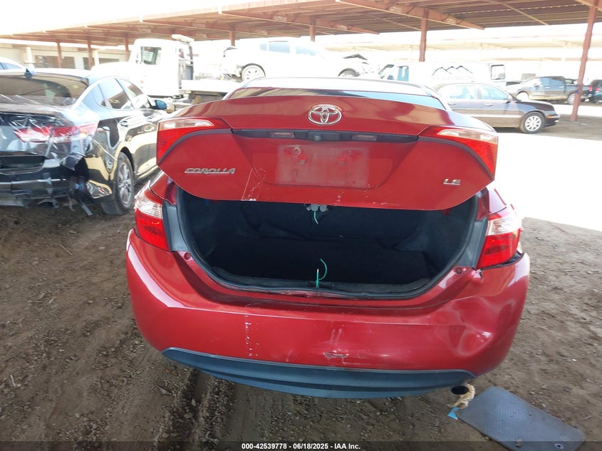 2018 TOYOTA COROLLA LE - 2T1BURHEXJC079072