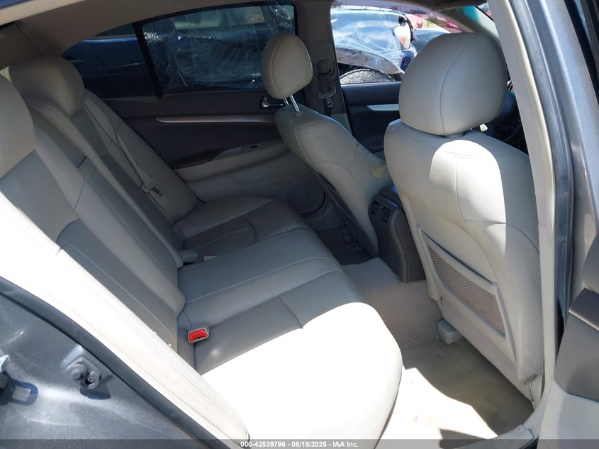 2011 INFINITI G25 VIN: JN1DV6AP3BM604349