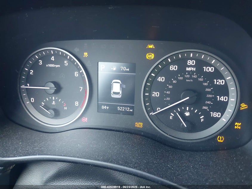 VIN KM8J2CA44KU077026 2019 HYUNDAI TUCSON SE