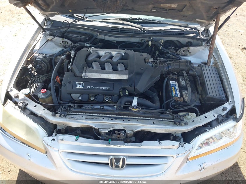 2002 Honda Accord 3.0 Ex VIN: 1HGCG22582A024834 Lot: 42540079