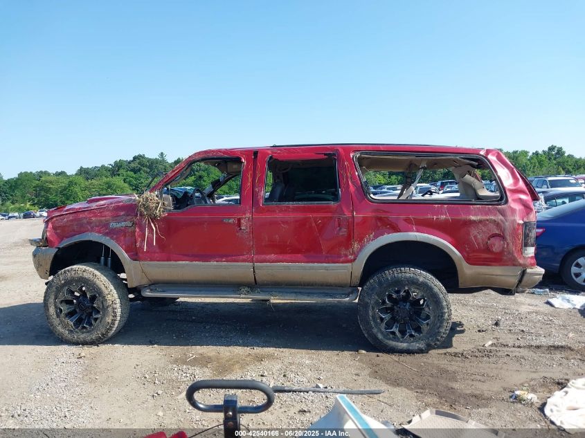2003 Ford Excursion Eddie Bauer VIN: 1FMSU45FX3EA28649 Lot: 42540166