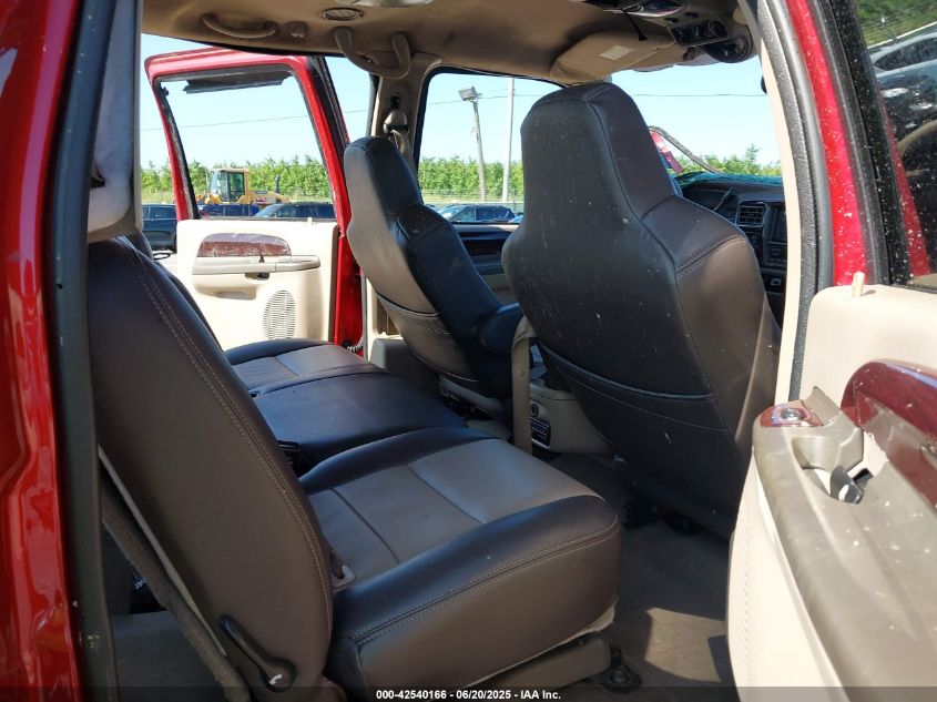 2003 Ford Excursion Eddie Bauer VIN: 1FMSU45FX3EA28649 Lot: 42540166