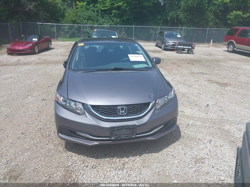 2014 HONDA CIVIC VIN: 19XFB2F5XEE020743
