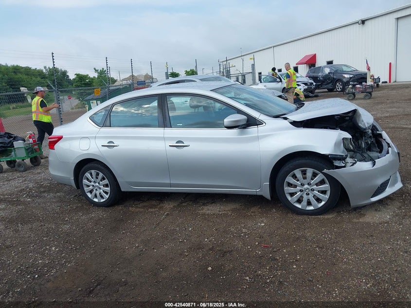 2016 NISSAN SENTRA S - 3N1AB7AP7GY297029