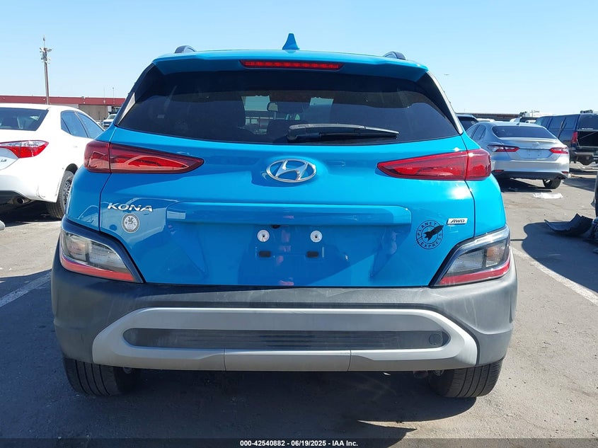 2022 HYUNDAI KONA SEL - KM8K6CAB1NU901799