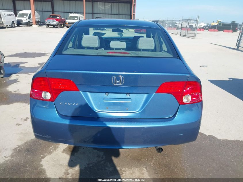 2008 Honda Civic Ex VIN: 1HGFA15898L049561 Lot: 42540903
