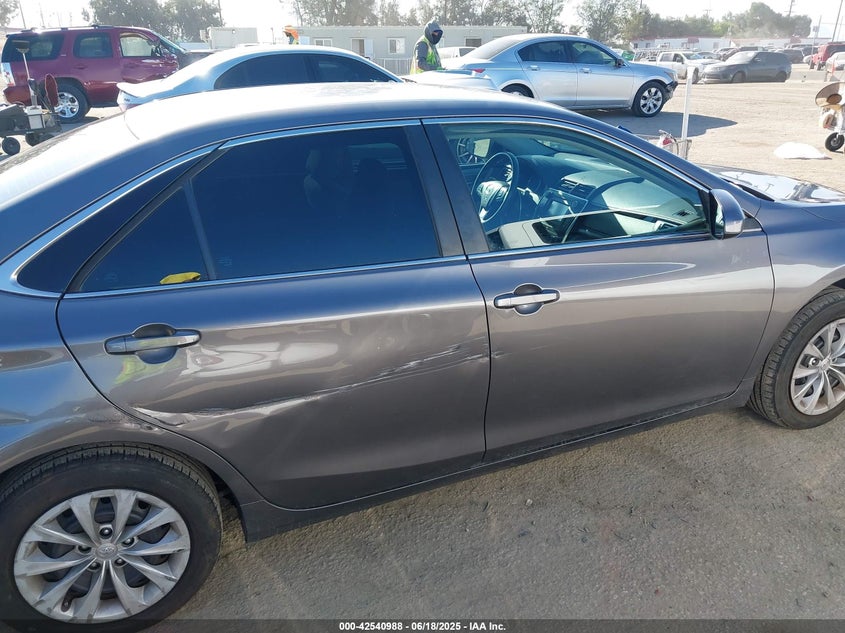 2016 TOYOTA CAMRY LE - 4T4BF1FK8GR572928