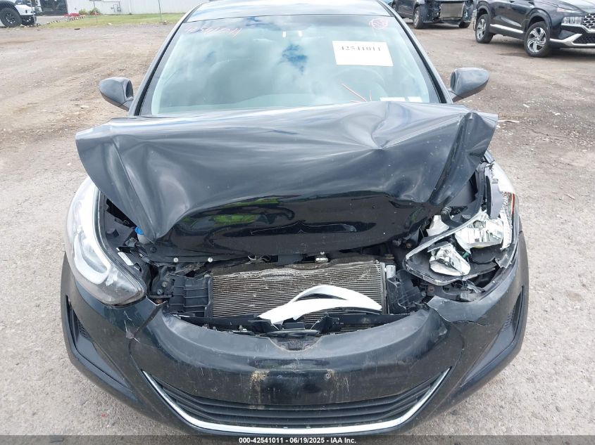 2016 Hyundai Elantra Se VIN: 5NPDH4AE6GH680611 Lot: 42541011