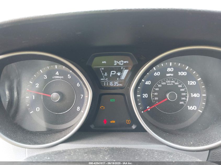 2016 Hyundai Elantra Se VIN: 5NPDH4AE6GH680611 Lot: 42541011