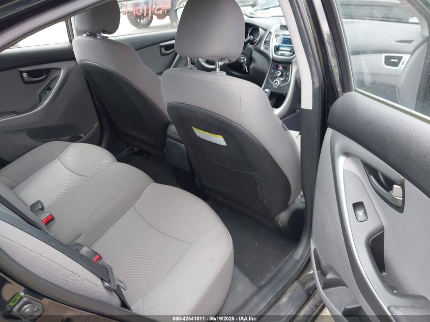 2016 Hyundai Elantra Se VIN: 5NPDH4AE6GH680611 Lot: 42541011