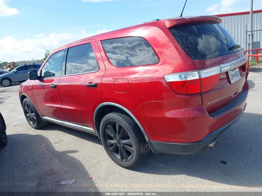 Vin: 1d4sd4gt3bc638087, lot: 43034031, dodge durango crew 20113