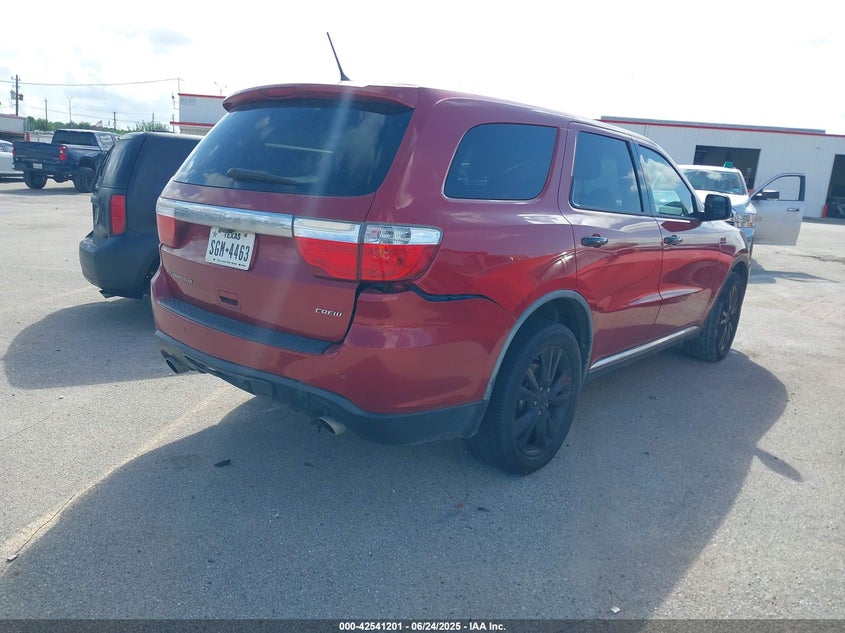 Vin: 1d4sd4gt3bc638087, lot: 43034031, dodge durango crew 20114