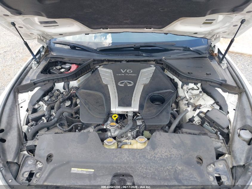 2017 Infiniti Q60 3.0T Premium VIN: JN1EV7EL7HM554324 Lot: 42541230