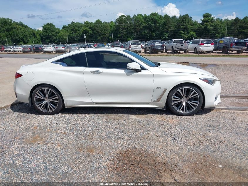 2017 Infiniti Q60 3.0T Premium VIN: JN1EV7EL7HM554324 Lot: 42541230