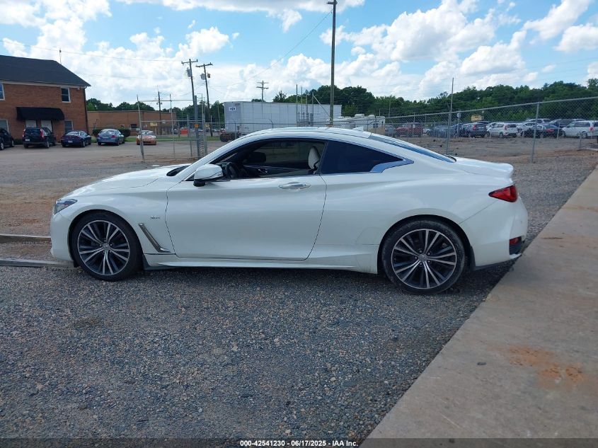 2017 Infiniti Q60 3.0T Premium VIN: JN1EV7EL7HM554324 Lot: 42541230