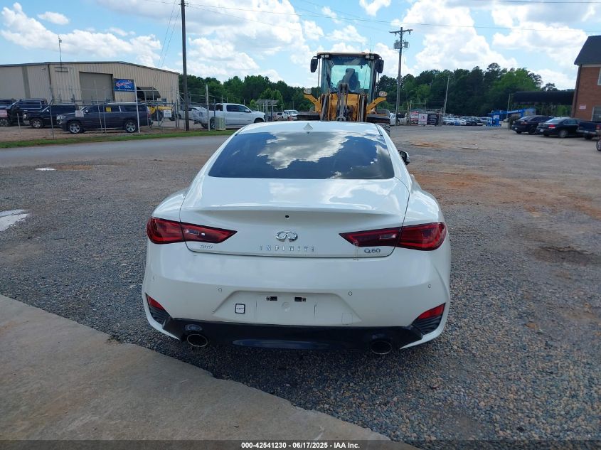2017 Infiniti Q60 3.0T Premium VIN: JN1EV7EL7HM554324 Lot: 42541230