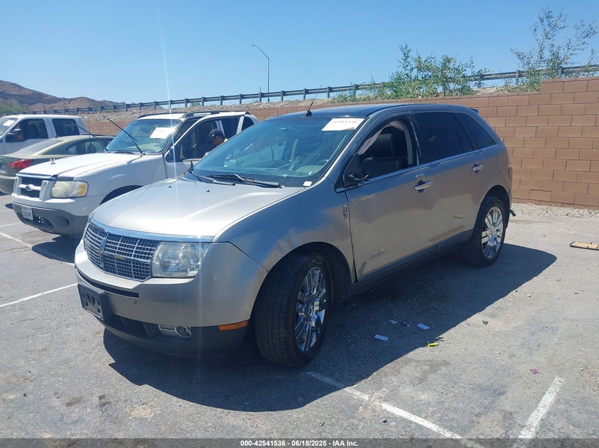 2008 Lincoln Mkx silver other gasoline 2LMDU68C78BJ05331 photo #3