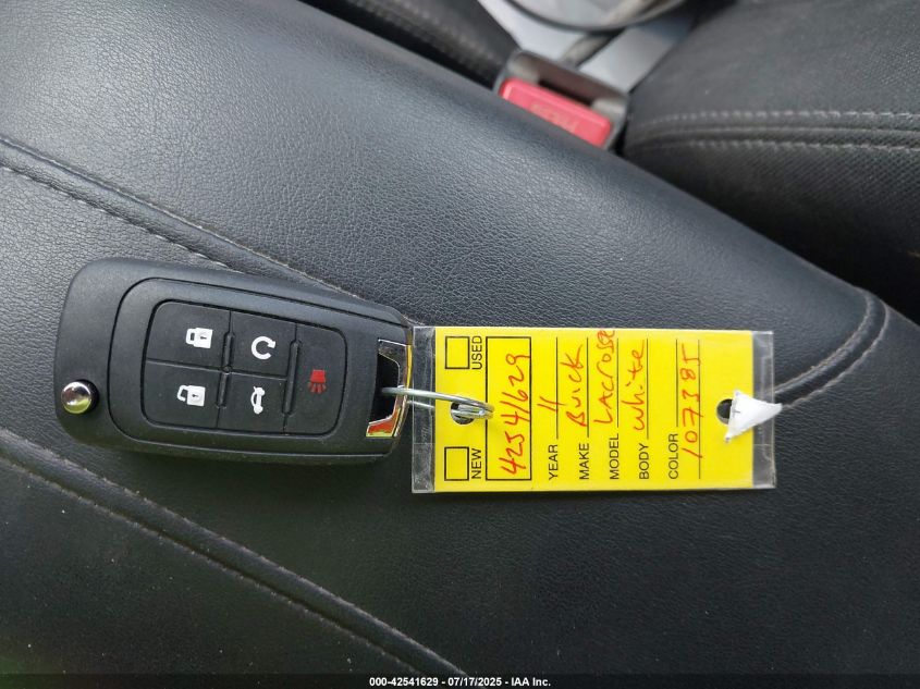 2011 Buick Lacrosse Cxs VIN: 1G4GE5ED3BF107385 Lot: 42541629