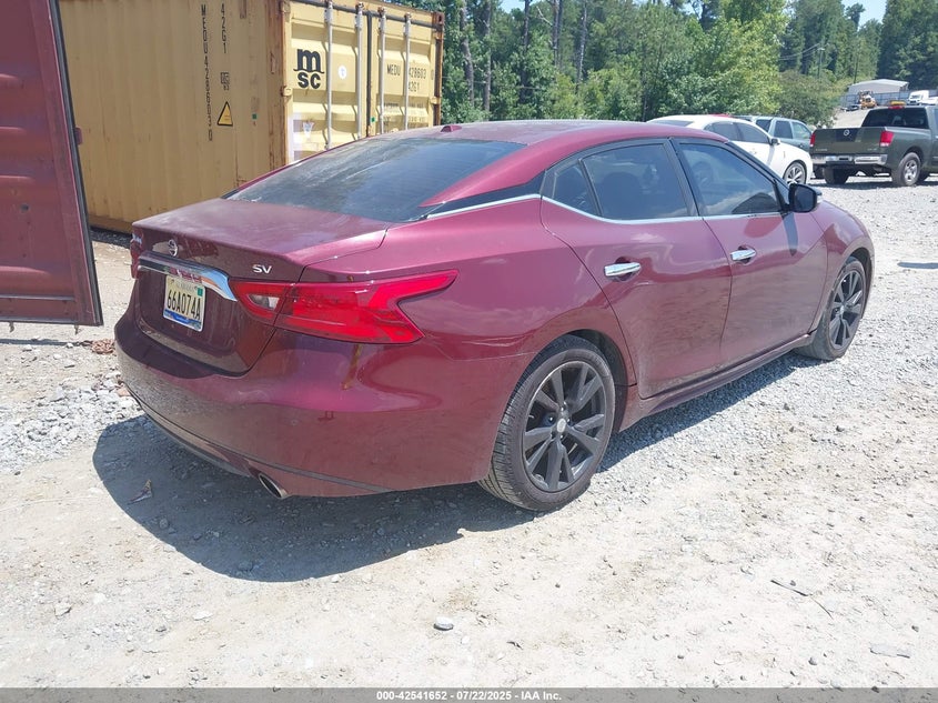 Vin: 1n4aa6ap9jc379117, lot: 43034482, nissan maxima 3.5 sv 20184