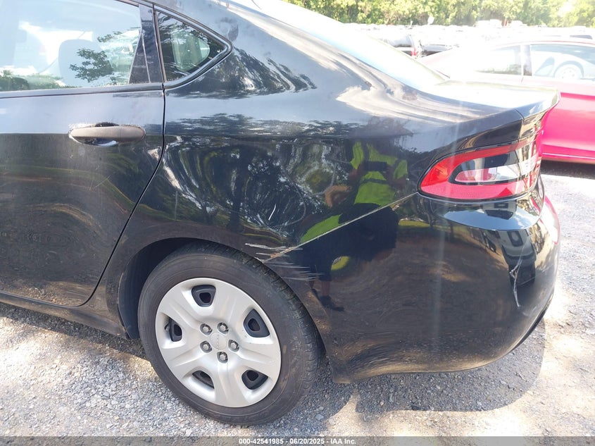 2013 Dodge Dart Se VIN: 1C3CDFAA8DD287361 Lot: 42541985