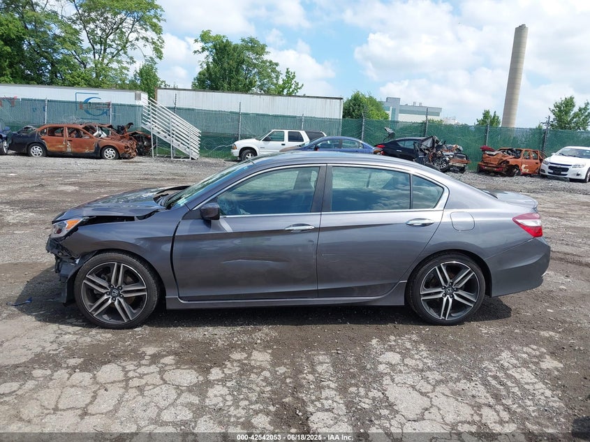 2017 Honda Accord Sport Se VIN: 1HGCR2F19HA165373 Lot: 42542053