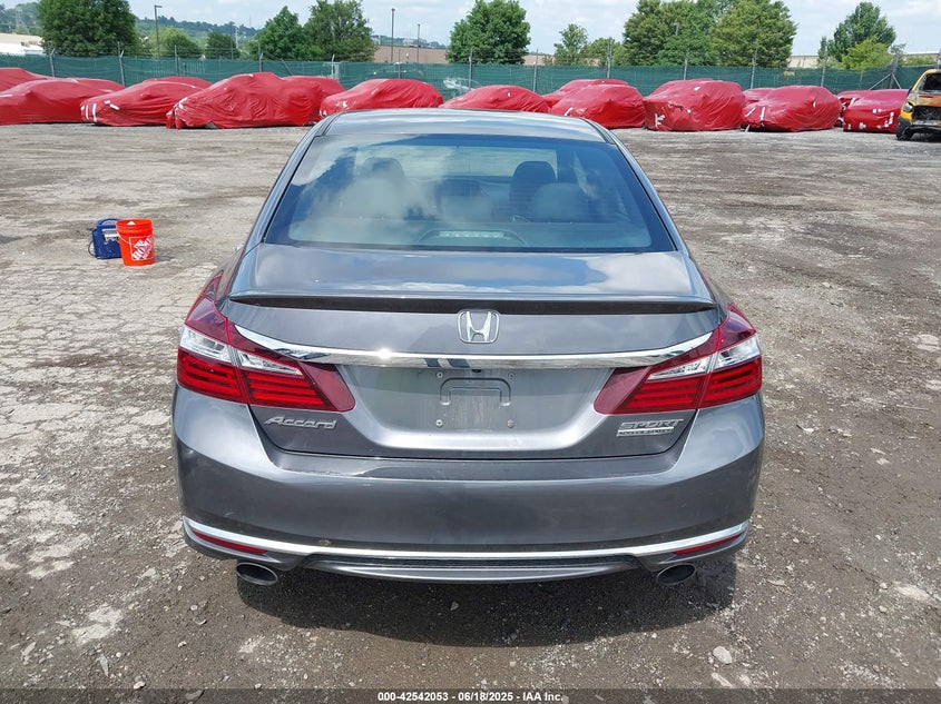 2017 Honda Accord Sport Se VIN: 1HGCR2F19HA165373 Lot: 42542053