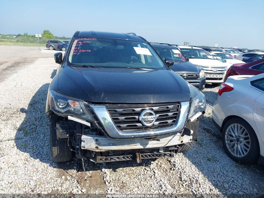 2020 Nissan Pathfinder Sv 4Wd VIN: 5N1DR2BM2LC616848 Lot: 42542199