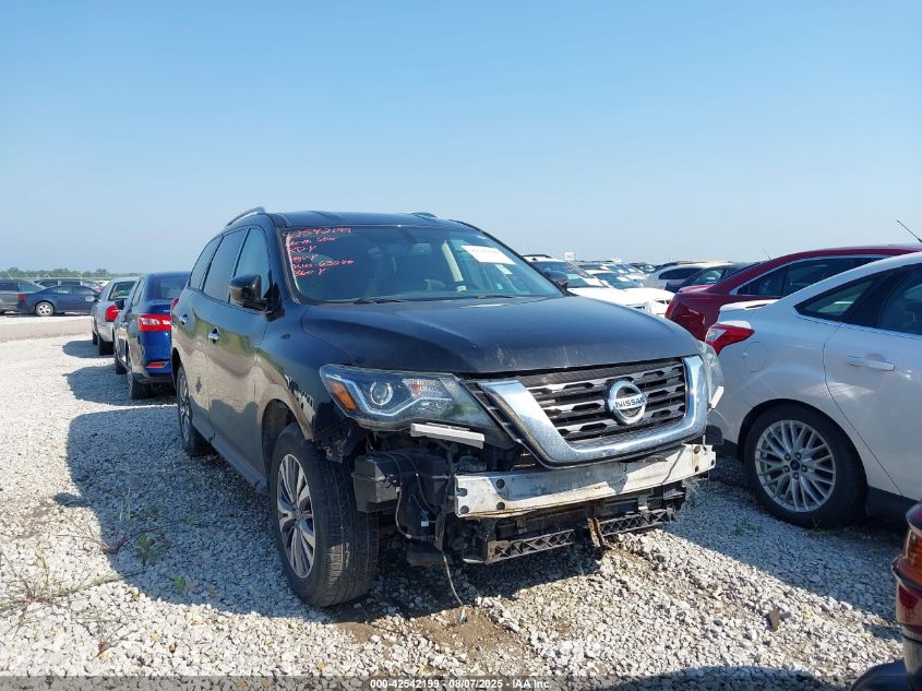 2020 Nissan Pathfinder Sv 4Wd VIN: 5N1DR2BM2LC616848 Lot: 42542199