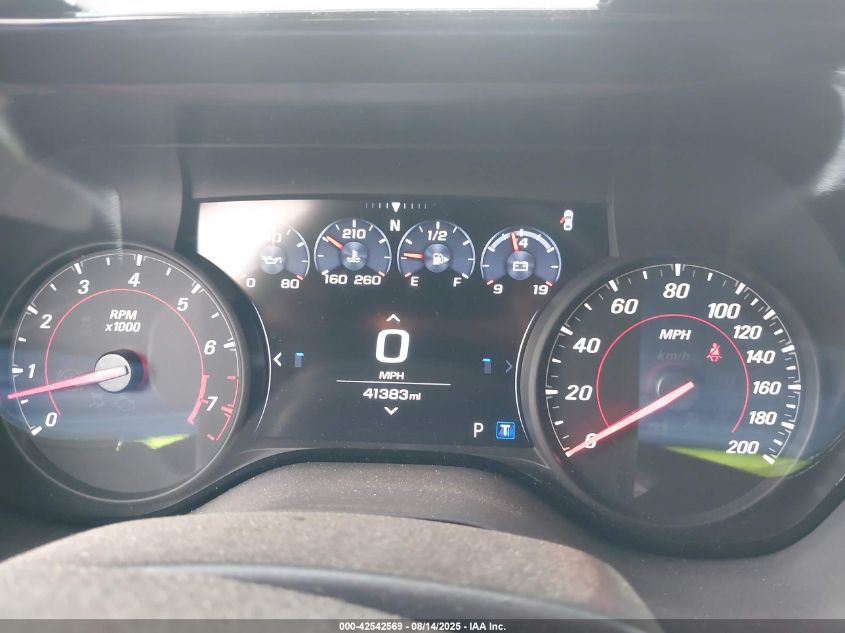 2023 Chevrolet Camaro Rwd 1Ss VIN: 1G1FF3D72P0100525 Lot: 42542569