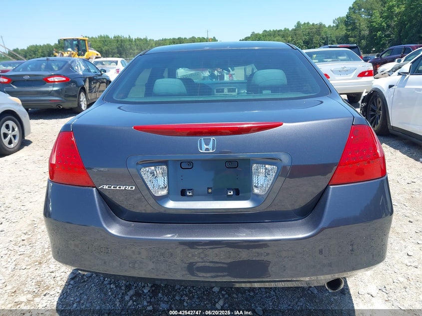 2007 Honda Accord 2.4 Lx VIN: 1HGCM56497A098105 Lot: 42542747