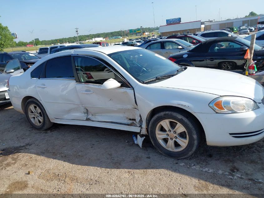 2012 Chevrolet Impala Ls VIN: 2G1WF5E37C1247316 Lot: 42542763