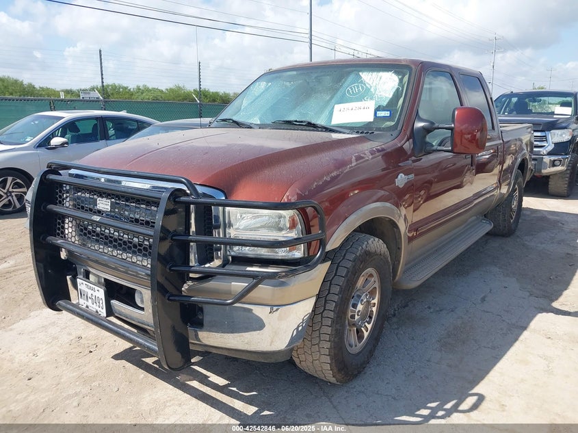 2006 FORD F250 VIN: 1FTSW20526EC82555