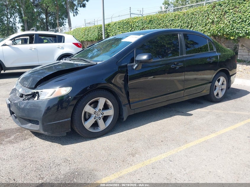 2009 HONDA CIVIC VIN: 19XFA16639E045043