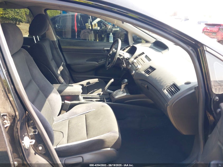 2009 HONDA CIVIC VIN: 19XFA16639E045043