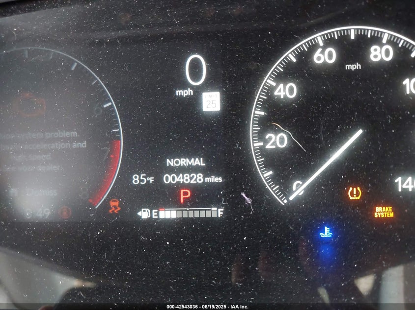 2025 Honda Hr-V VIN: 3CZRZ1H33SN731694 Lot: 42543036