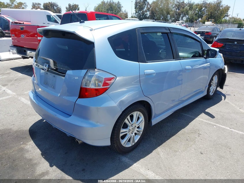 2009 HONDA FIT VIN: JHMGE88439S007689