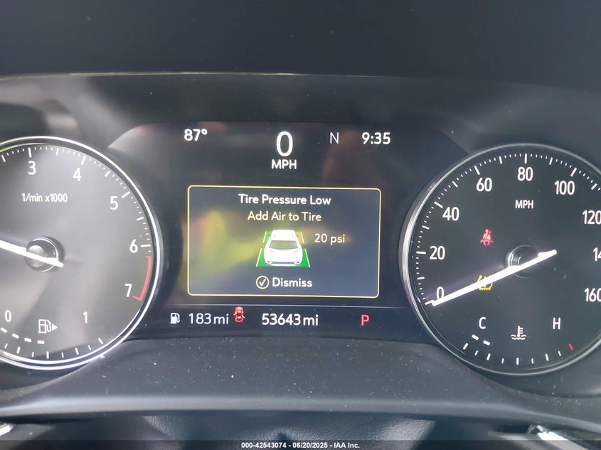 VIN LRBFZNR44PD095831 2023 BUICK ENVISION ESSENCE FWD
