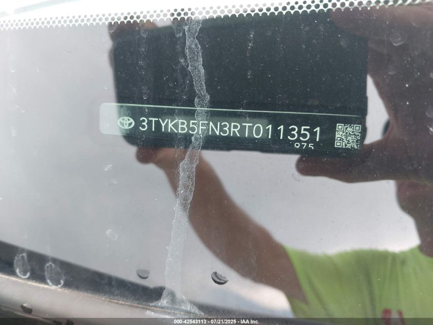 2024 Toyota Tacoma - 3TYKB5FN3RT011351
