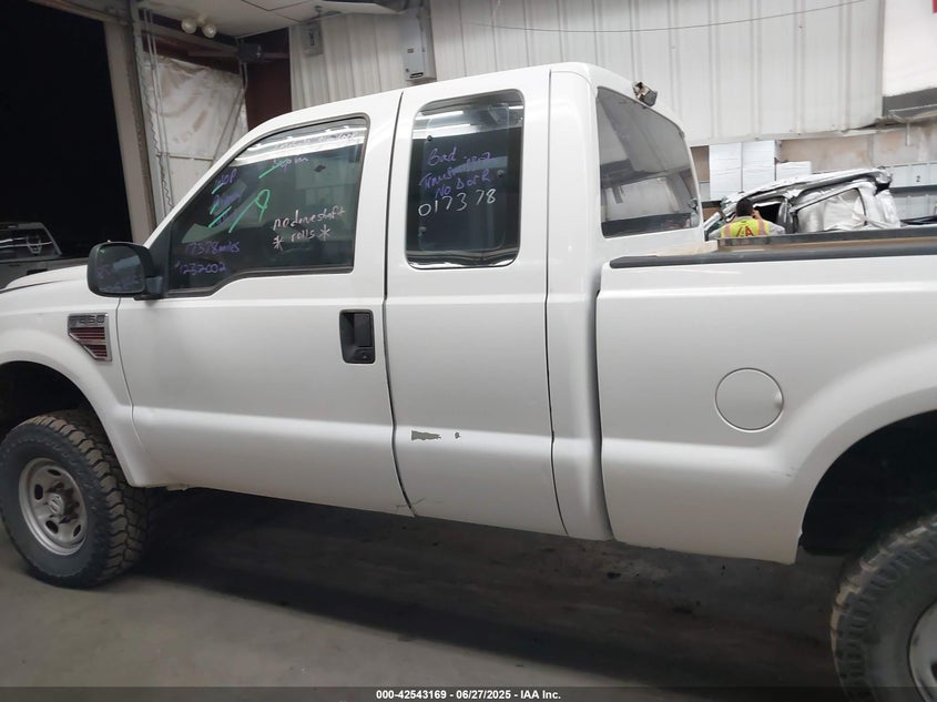 2008 Ford F-250 Fx4/Lariat/Xl/Xlt VIN: 1FTSX21R08EE37329 Lot: 42543169