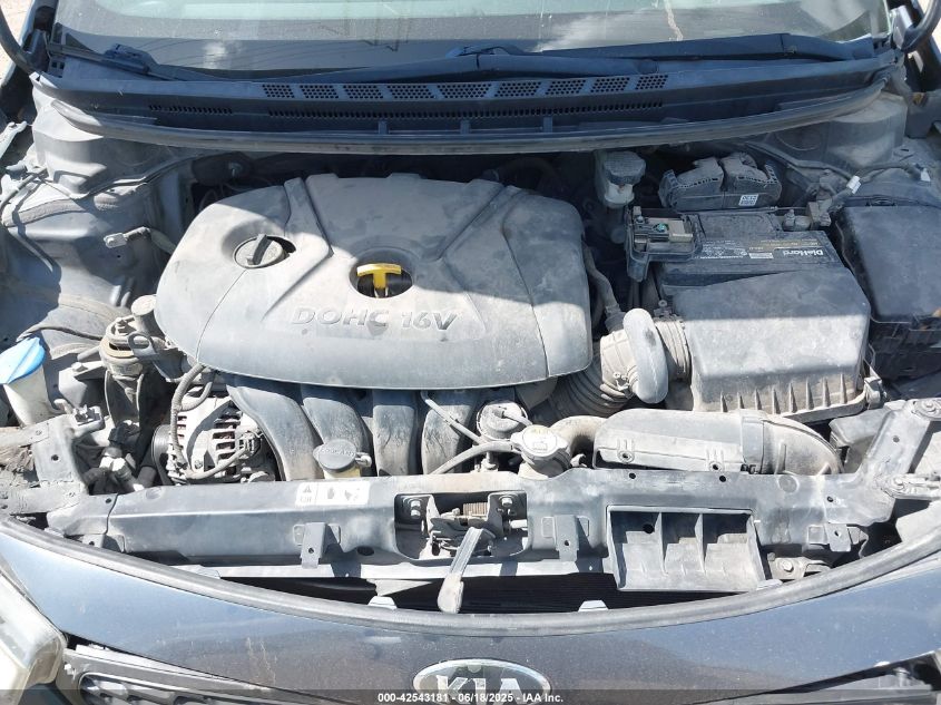 2016 Kia Forte Lx VIN: KNAFK4A69G5565839 Lot: 42543181