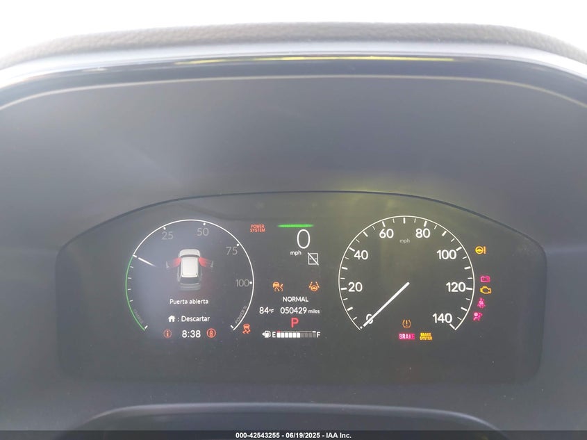 2025 HONDA CR-V HYBRID 2.0L I-4 DI, DOHC, V(VIN: 5J6RS5H85SL005800