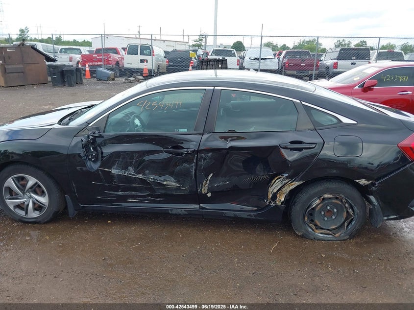 2020 HONDA CIVIC VIN: 2HGFC2F62LH508920