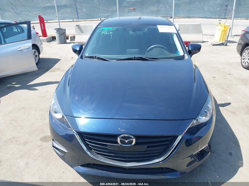 2015 MAZDA MAZDA3 I SPORT - 3MZBM1U70FM130485