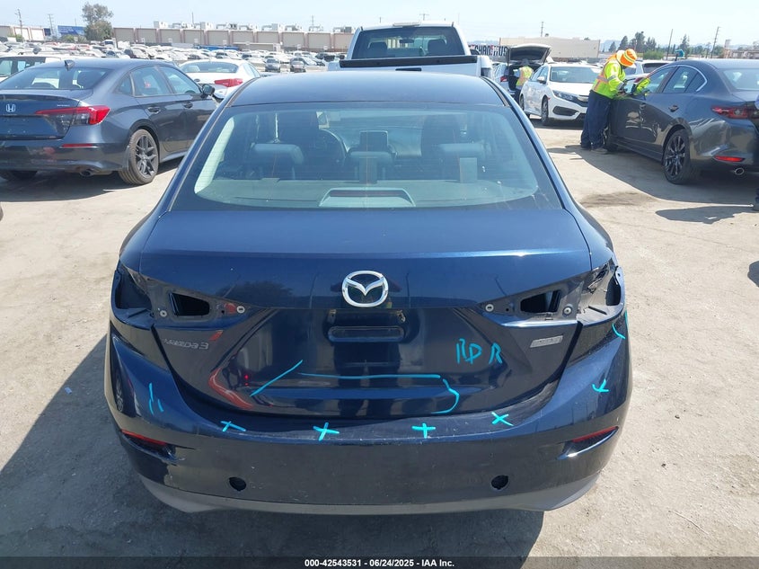 2015 MAZDA MAZDA3 I SPORT - 3MZBM1U70FM130485