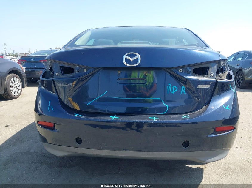 2015 MAZDA MAZDA3 I SPORT - 3MZBM1U70FM130485