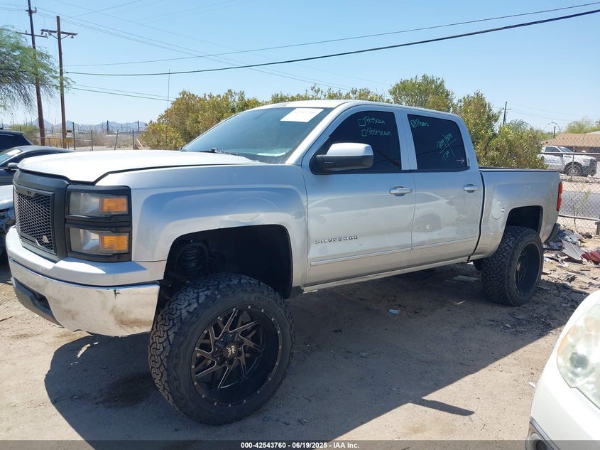 2015 CHEVROLET SILVERADO 1500 1LT/2LT - 3GCUKREH4FG160918